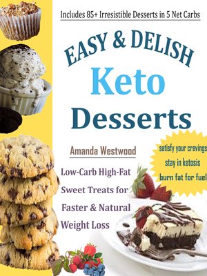 cover image of Easy & Delish Keto Desserts